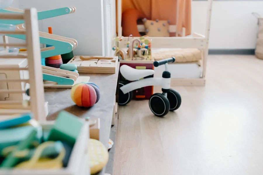 Brinquedos e materiais de terapia infantil